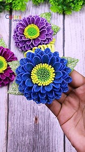 121K views · 1.6K reactions | How to Make Beautiful EVA Foam Flowers  Foamiran Flower DIY Tutorial #shorts #homemade #flowers #diy #foamcraft #crafts #giftideas #handmade #holiday | Colors Paper | Facebook
