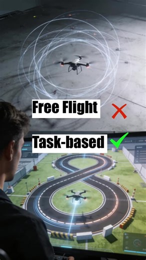 Srizfly.DroneSimulator on Instagram: "Most beginners learn to fly by “just flying around.” It feels safe. It feels easy. But without a mission, there’s no real feedback, no pressure, and no skill growth. That’s why task-based simulation matters. Because real skills are built with goals, not guesswork. ❓How did you learn to fly — free flight or task-based training? #DroneTraining #UAVSimulation #DronePilot #FlightTraining #DroneEducation #SimulationTraining #SRIZFLY #dronetechnology"