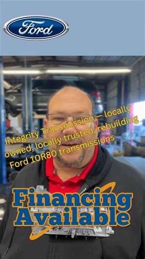  Integrity Transmission & Auto Repair�4232 E. Interstate 30, Fate, TX |  972-772-4441�Your Ford 10R80 experts — rebuilt with precision, backed by warranty, and financing options to fit your budget.�#Ford10Speed #TransmissionRepair #FateTX #RockwallTX | Integrity Transmission & Auto Repair | Facebook