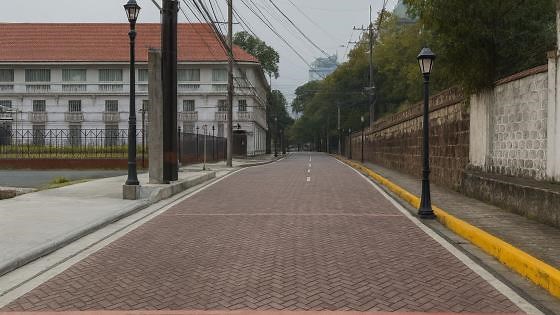 Philippines – Daytime View of Intramuros, Manila (4K)