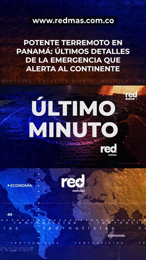 #Atención | Un fuerte #terremoto de magnitud 7,7 y a 13 kilómetros de profundidad se registró en el centro sur de #Panamá. Según el Servicio Geológico de Estados Unidos, el sismo se sintió en ciudades de Colombia como Bogotá y Medellín.