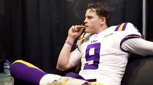 "The COPS came in to ARREST US!": Joe Burrow reveals story of how he and LSU teammates got into trouble for smoking CIGARS