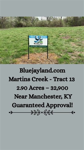 Tucked among mature trees, this private cleared site offers a peaceful setting with a long, scenic driveway leading you in. Located near Redbird Wildlife Management Area, it’s ideal for outdoor recreation, from hiking to wildlife viewing. Enjoy the calm, natural surroundings—perfect for relaxing and creating your own retreat in a serene woodland setting. Key Features: About 20 minutes from Manchester, KY Located in Ky Trail Town which is a historic community with scenic trails Private scenic dri