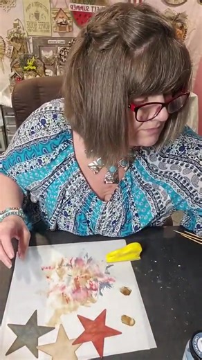 4.6K views · 89 reactions | This was the first crafting live I did about a year ago. I didnt do very many live videos back then. I was so nervous. Then I didnt craft for several months. This is also my hair before I chopped it off again. Its amazing to see how different my lives were when I started compared to now! I actually did this whole craft in under an hour 藍藍藍 | Crafty Basket Case | Facebook