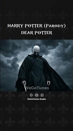 Dear Potter - The response to NOSELESS | Harry Potter diss parody #shorts #harrypotter #disstrack