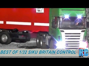 1:32 Siku Britain Control - RC SCALE TRUCKS & COMMERCIAL MACHINES - BETTWIL 2015, SWITZERLAND