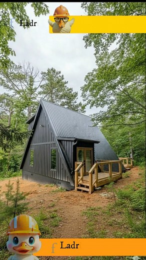 60K views · 1.3K reactions | Armored Minimalism! ️ Design fortitude. Its integral metal shell guarantees absolute waterproofing and total weather resistance. Low-maintenance engineering with a structural geometry that maximizes rigidity. Cutting-edge style built like a tank!#diseñospersonalizados #diseñosexclusivos #ladrillocreativo #cabañasfamiliares #cabañasdemadera #diseño #exito #construccion | Ladrillo creativo | Facebook