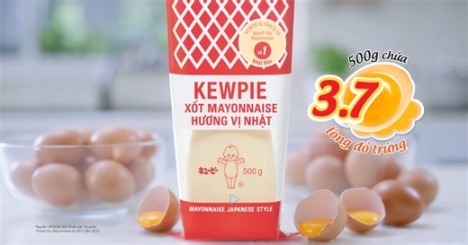 Kewpie Mayonnaise 100 năm: Lan tỏa vị ngon đậm đà từ Nhật Bản đến bàn ăn Việt