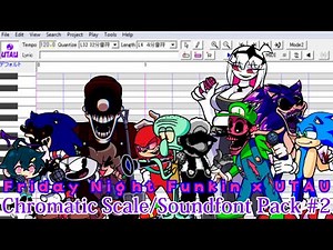 So I decided to make a UTAU Chromatic Scale/Soundfont Pack: Part 2 - FNF x UTAU