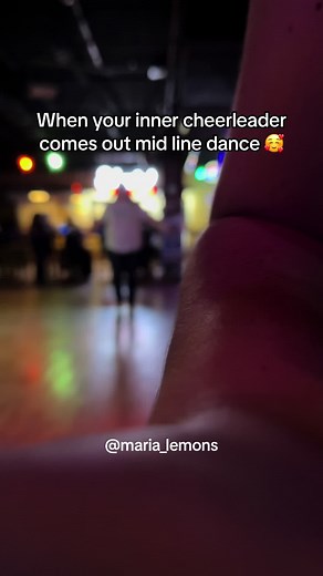 Can you tell I cheered from grade school all the way through college? 🤭🥰 #cheer #highclass #highkick #highkicks #cheerleader #marialinedancing #ohio #thirstycowboy #linedancer #linedancing #sassy #energy #positivity #fun #smile #joy #dance #danceworkouts