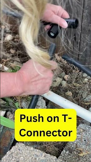 How to repair Rainbird Plastic Irrigation hose. #irrigation #dripsystem #irrigationsystems