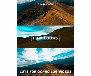 ArtStation - Cinematic LUTs for GoPro Log Videos | Artworks