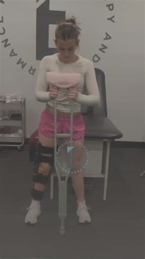 Elevate Physical Therapy & Performance on Instagram: "End of December typically means lots of surgeries! Sophia working hard 2 days after her MPFL Reconstruction. Main goals at this phase: - Control pain and swelling - Increase knee ROM within protocol - Restore quad activation in ALL positions - Improve gait mechanics: get comfortable on crutches and increase tolerance to applying weight This early phase of rehab is HARD. Getting comfortable with what pain is expected and what pain to avoid/lim