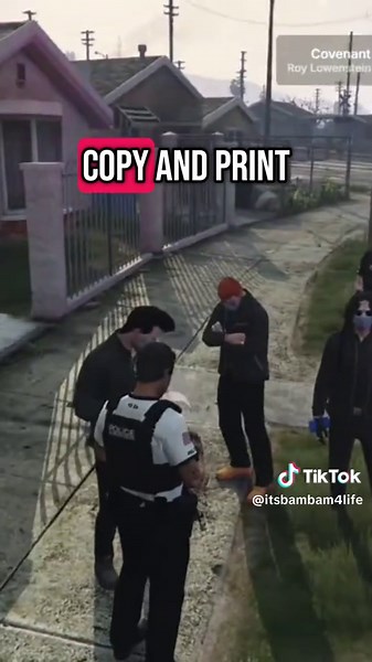 Cops Intervene During House Robbery in GTA 5 Roleplay