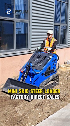 LEZUM LA380 Mini Small Skid Steer Loader Compact Chinese/China Telescopic Track/Crawler Electric/Diesel Skid Steer Loaders For Sale With Mini Skid Steer Loader Attachments ✅ Kubota Engine Mini Skid Steer Loader ✅ EPA/Euro 5 Engine Certified ✅ Global 3-Day Parts Delivery,3-year warranty ✅ Factory Price & OEM/ODM Support ,Agent Recruitment #skidsteerloader #skidsteerloaderforsale #chineseskidsteerloader #skidsteerloaderattachment #skidsteerfactory