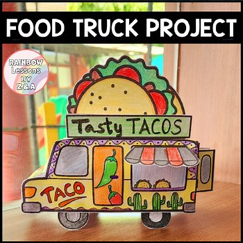Food Truck Project | Design a Food Truck | Food Truck Template | Taco Truck