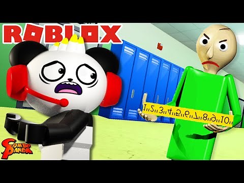 Baldi’s Basics Parkour in ROBLOX! Let’s Play Roblox with Combo Panda