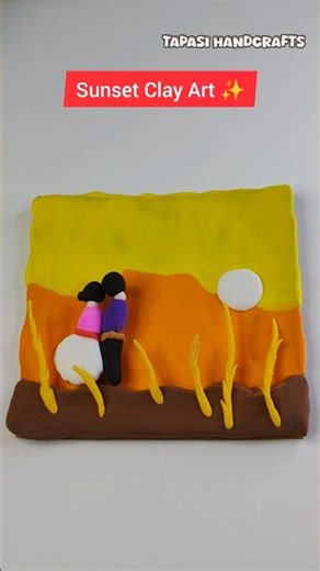 Easy Clay Ideas 😍 #tapasihandcrafts #shorts