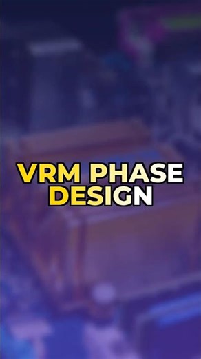 VRM Phase Design: Does Your Motherboard Have Enough? #Shorts
