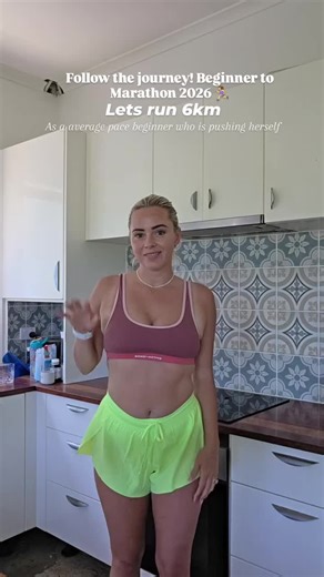 Beginner Pushing Pace! 🔥 Let's Run 6km. Road to 42.2km. When the legs feel good, you push! 😈 Today was meant to be an easy 6km, but I intentionally threw in a couple of faster kilometres in the middle just to see what the body could handle. (Watch to the end to see the pace variance! 📈) Pushing yourself past your