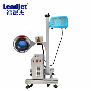 [Hot Item] 20W/50W Expiry Date/Logo/Barcode Fiber Laser Batch Code Marking Machine Printer