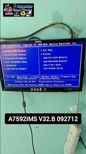 Err on computer , how to enter bios setupcomputer stuck in bios screen fix #repair14