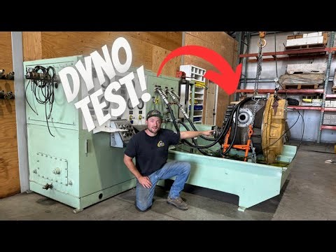 No room for ERROR!! Dyno testing a caterpillar D10N transmission
