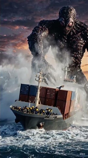 sea alien attack on cargo ship