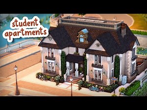 Student Apartments 📚 || The Sims 4 Speed Build