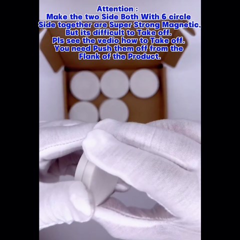 Strong Magnetic Shower Curtain Weights, Waterproof Heavy Duty Magnets, Prevent Curtain Liner from Blowing Around, Work for Drapery, Tablecloth, Flag, Outdoor Curtains (8pcs)