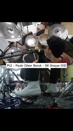 ASL - Pt.2 - Paulo César Baruk - Dê Graças (V2) - Drum Cams - IEADC-Ahú
