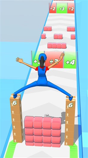 😇📦 Cargo Skates Beautiful Girl Count Box Challenge Gameplay 🎮‼️ #gameplay #games #shorts
