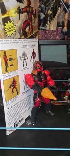 Masters of the WWE Universe Origins Figure KANE as Big Demonic Red Machine #motucollector #heman