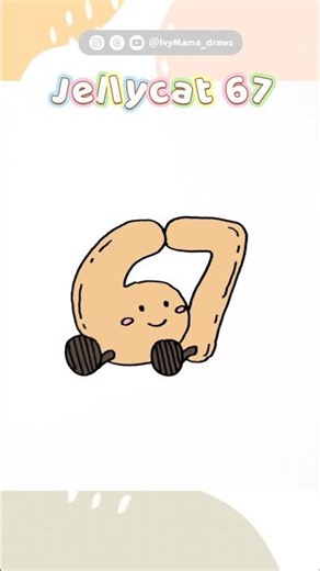 Drawing 67 in Jellycat style #ivymama