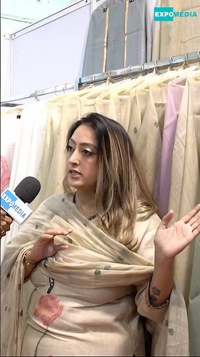 Muslin Silk to Pichwai Weaves - India’s Finest Fabrics in one stall #iitf2025 #tradefair2025