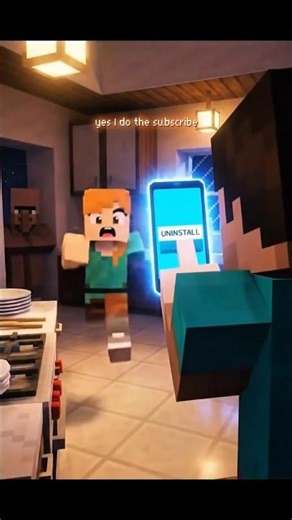 Alex TikTok Dance vs Steve's Minecraft Panic! 😂 #minecraft