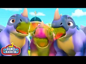 PU Plants, Stinky Swamp and more episodes! 🦖 | Dino Ranch | Cartoons For Kids