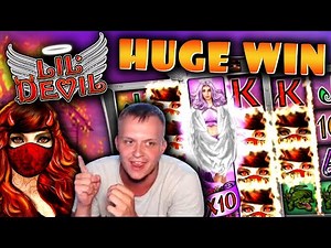 SUPER BIG WIN on Lil Devil Bonus!