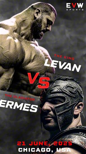 🔥 LEVAN vs ERMES ! ROAD TO REDEMPTION & GLORY! 🔥 JUNE 21 – CHICAGO – EAST vs WEST 18 Who will claim DESTINY? 👑⚔️ 📡 PPV: https://bit.ly/3Su7wEd 🎟️ Tickets: https://eastvswestarmwrestling.com/product/evw18-tickets/ 🎫 VIP: https://eastvswestarmwrestling.com/vip/ 🛒 Merch: https://eastvswestarmwrestling.com/shop/ #LevanSaginashvili #ErmesGasparini #EastvsWest18 #Armwrestling #EVWSports #RoadToGlory #RedemptionMatch #ChicagoShowdown #TheKingvsTheGladiator | EVW Sports