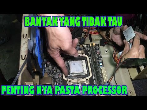 HOW TO REPLACE PROCESSOR PASTE PROPERLY AND SAFELY | COMPUTER PROCESSOR REPASTA