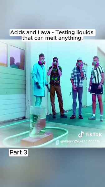 Acids and Lava - Testing liquids that can melt anything.#foryou