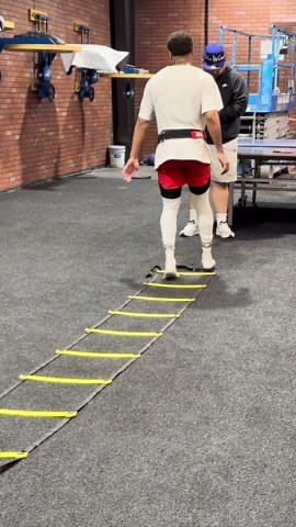 DEVIN HANEY WORKING SPEED AND AGILITY IN PREPARATION FOR RYAN GARCIA TITLE DEFENSE