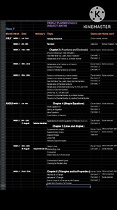 monthly Planner #math #teachers #teachersdiary #india #indian