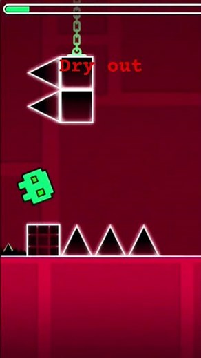 Dry out geometry dash #geometrydash #music