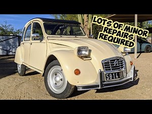 Fixing up the Citroen 2CV (motor, interior, exterior)