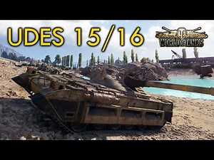 UDES 15/16, 10.9K Damage, 4 Kills, Master Class, Steppes - World of Tanks
