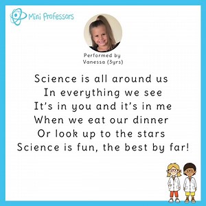 Bring your little one to our Mini Professors science classes and see why they love science soo much that they continue singing at home! 👩‍🔬🧑‍🔬 Oana, Founder of Baby Sensory Uae says: “The Mini Professors experiments used to be Vanessa's highlight of the week and even now Science is her favourite subject in school! Seeing your own children directly benefit from your everyday work is amazing”! 📞 055 112 6895 📧 booking@babysensory.ae 🧑‍💻 www.babysensory.ae #dubai #abudhabi #babysensory #tod