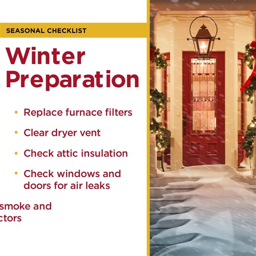 21 reactions | Brace yourself for winter! We've put together a preparation checklist to help you get your home ready for the winter season. Let us know what else you would add! | Mr. Handyman | Facebook