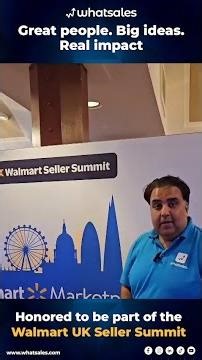 A Brilliant Day at the Walmart UK Seller Summit | WhatSales Recap #short