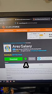 ARES Galaxy sigue vivo 😱😱💻#app #windows #gamers #computadores #Tecnología #sistemas #linux | programasjas